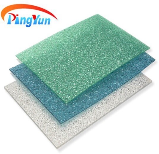 policarbonato de seguridad hoja sólida resistencia a la corrosión hoja de pc paneles de policarbonato de alta temperatura para techos